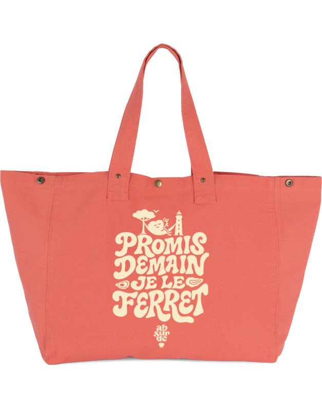 Grand cabas Promis Demain Je le Ferret – Image 3