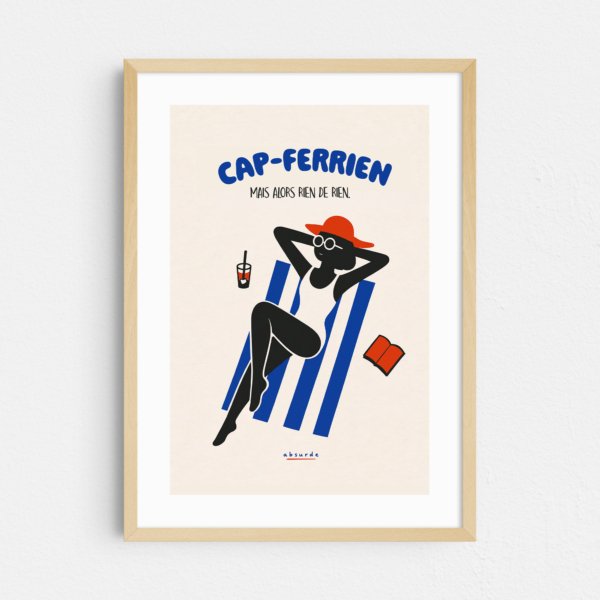 affiche absurde cap ferrien